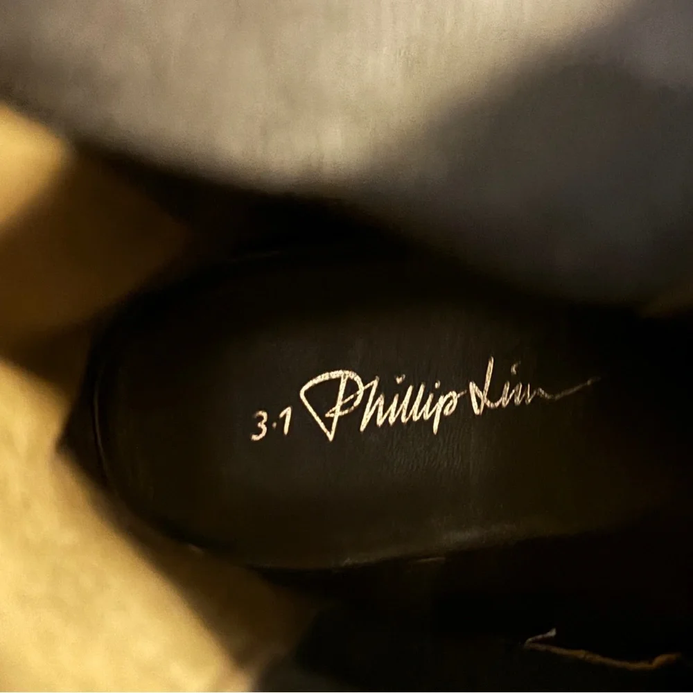 3.1 Phillip Lim Olive Green Kate Combat Boot - Picture 8 of 8